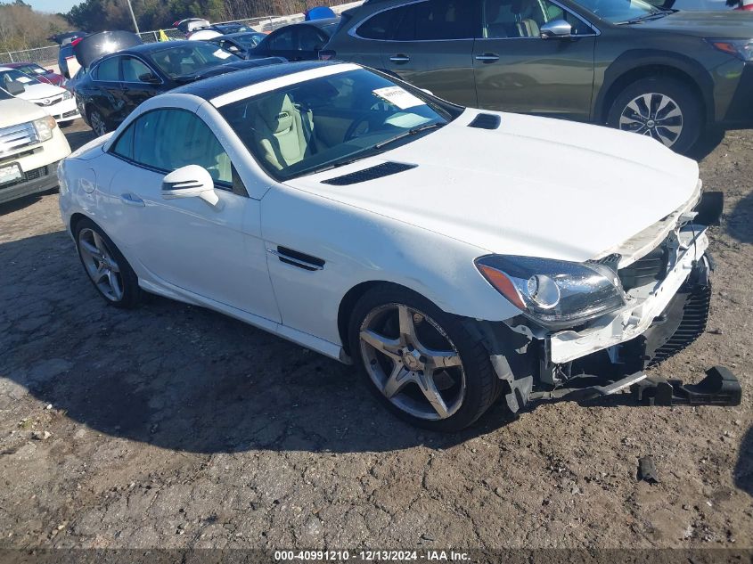 2015 Mercedes-Benz Slk 250 VIN: WDDPK4HA9FF105886 Lot: 40991210