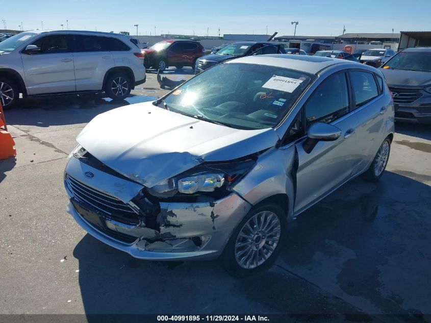 2014 Ford Fiesta Titanium VIN: 3FADP4FJ5EM114090 Lot: 40991895