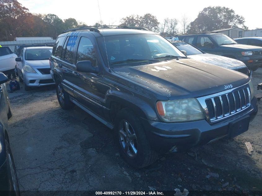 2004 Jeep Grand Cherokee Overland VIN: 1J8GX68J14C157480 Lot: 40992170