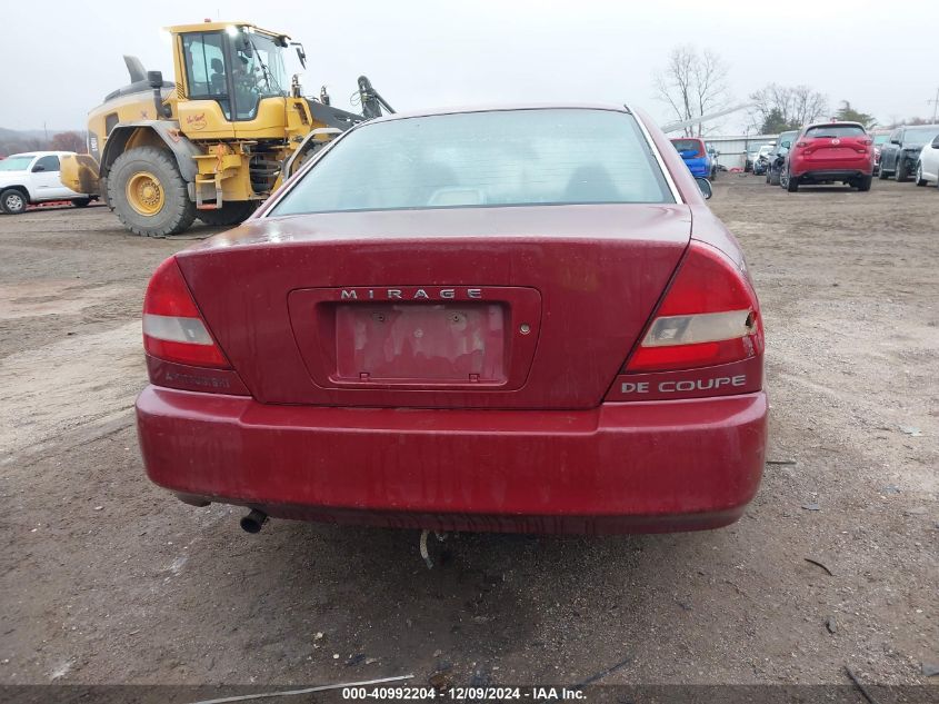 1998 Mitsubishi Mirage De VIN: JA3AY11ABWU017459 Lot: 40992204