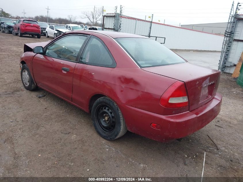 1998 Mitsubishi Mirage De VIN: JA3AY11ABWU017459 Lot: 40992204