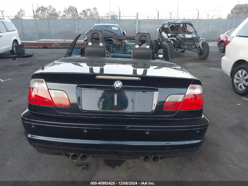 2003 BMW M3 VIN: WBSBR93403PK01824 Lot: 40993425