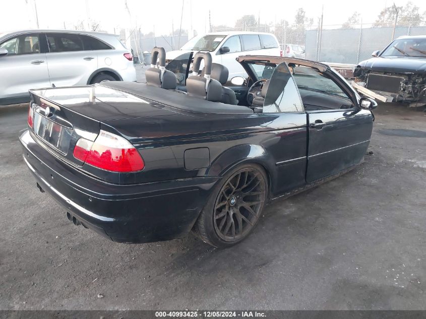 2003 BMW M3 VIN: WBSBR93403PK01824 Lot: 40993425