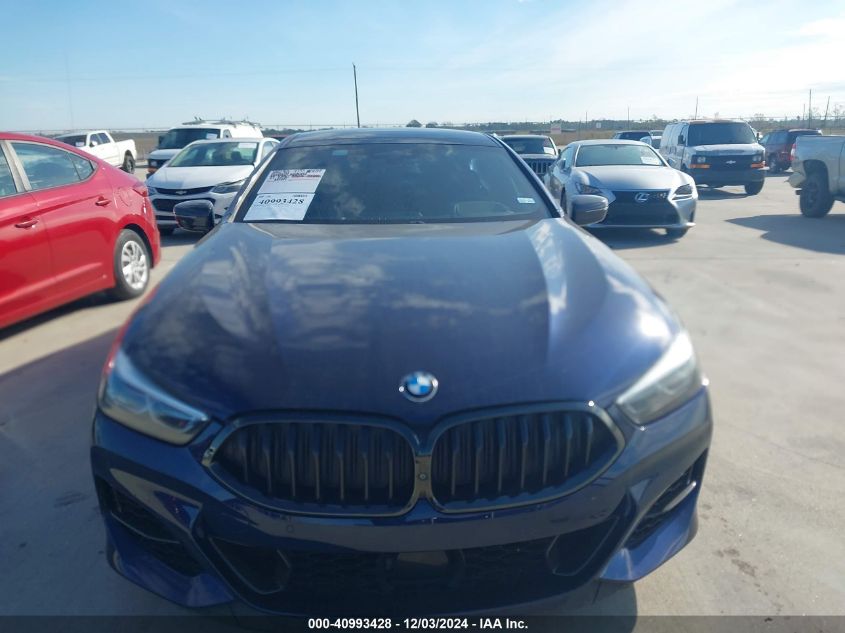 2022 BMW M850I Gtan Coupe xDrive VIN: WBAGV8C05NCK22188 Lot: 40993428