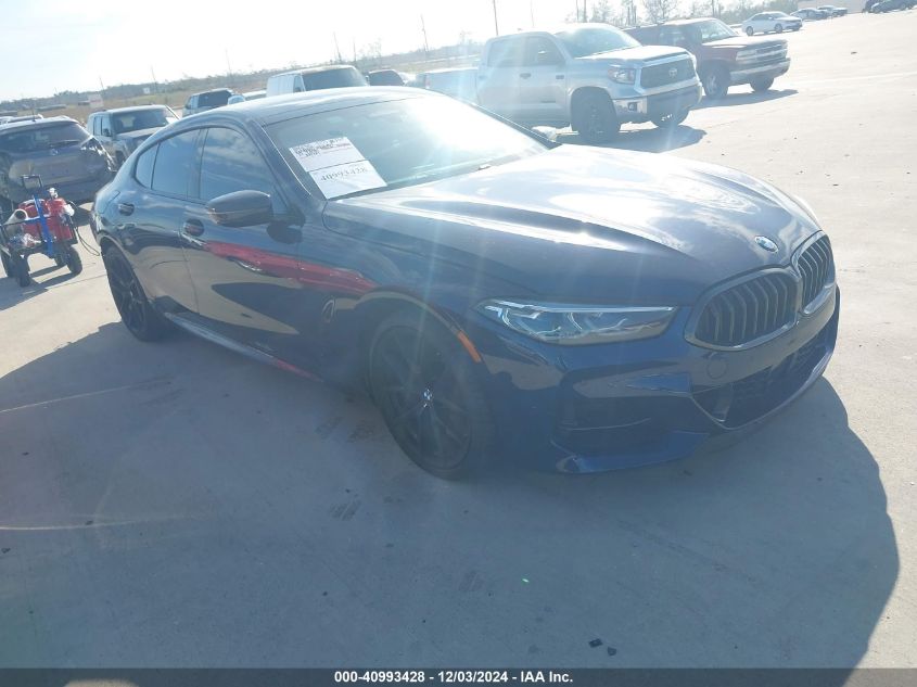 2022 BMW M850I Gtan Coupe xDrive VIN: WBAGV8C05NCK22188 Lot: 40993428