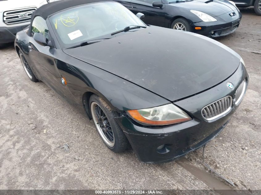 2003 BMW Z4 3.0I VIN: 4USBT53413LT21697 Lot: 40993575