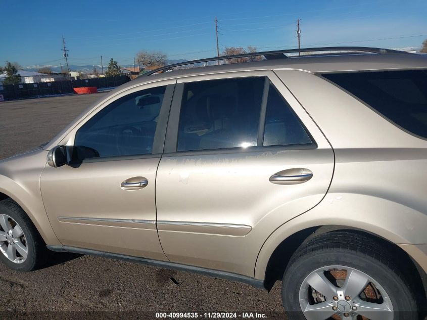 2006 Mercedes-Benz Ml 500 4Matic VIN: 4JGBB75E46A055999 Lot: 40994535