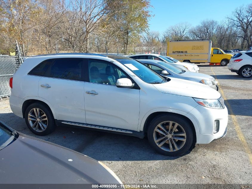 2014 Kia Sorento Limited V6 VIN: 5XYKW4A78EG489081 Lot: 40995095