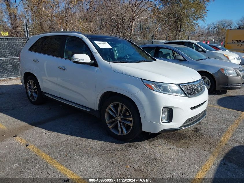 2014 Kia Sorento Limited V6 VIN: 5XYKW4A78EG489081 Lot: 40995095