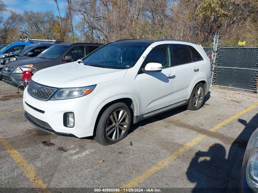 2014 Kia Sorento Limited V6 VIN: 5XYKW4A78EG489081 Lot: 40995095