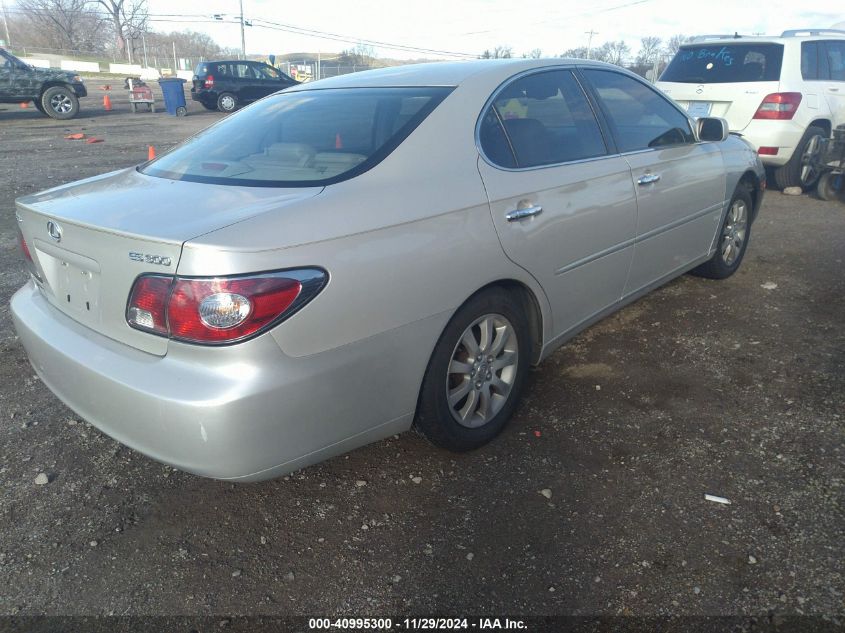 2002 Lexus Es 300 300 VIN: JTHBF30GX20027777 Lot: 40995300