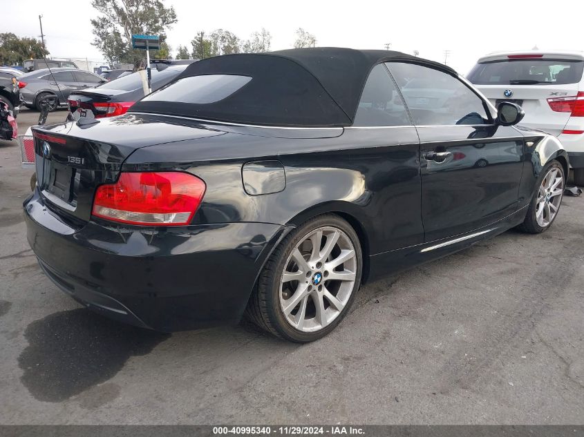 2012 BMW 135I VIN: WBAUN7C54CVM26667 Lot: 40995340