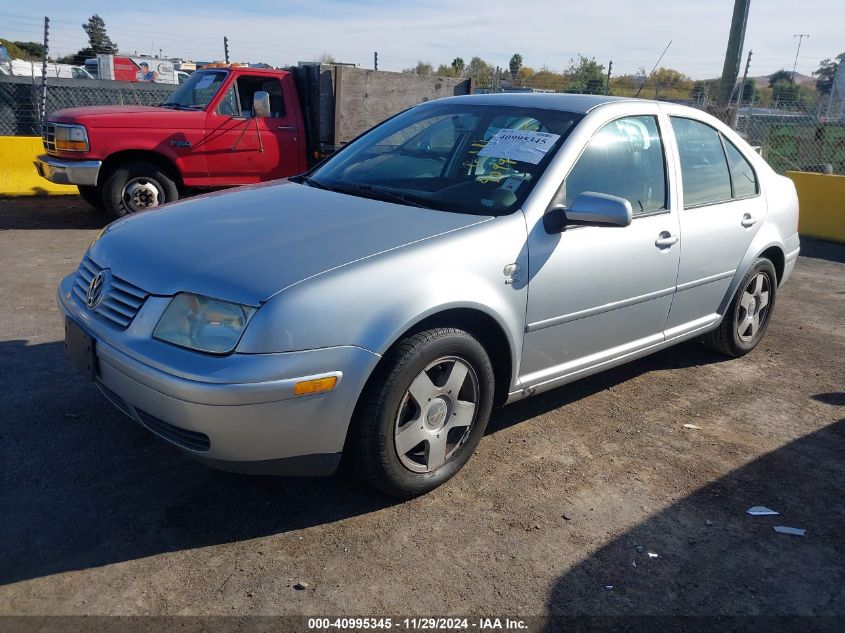 2002 Volkswagen Jetta Gls VIN: 3VWSK69M52M151148 Lot: 40995345