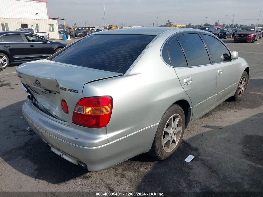 2000 Lexus Gs 400 VIN: JT8BH68X0Y0024749 Lot: 40995401