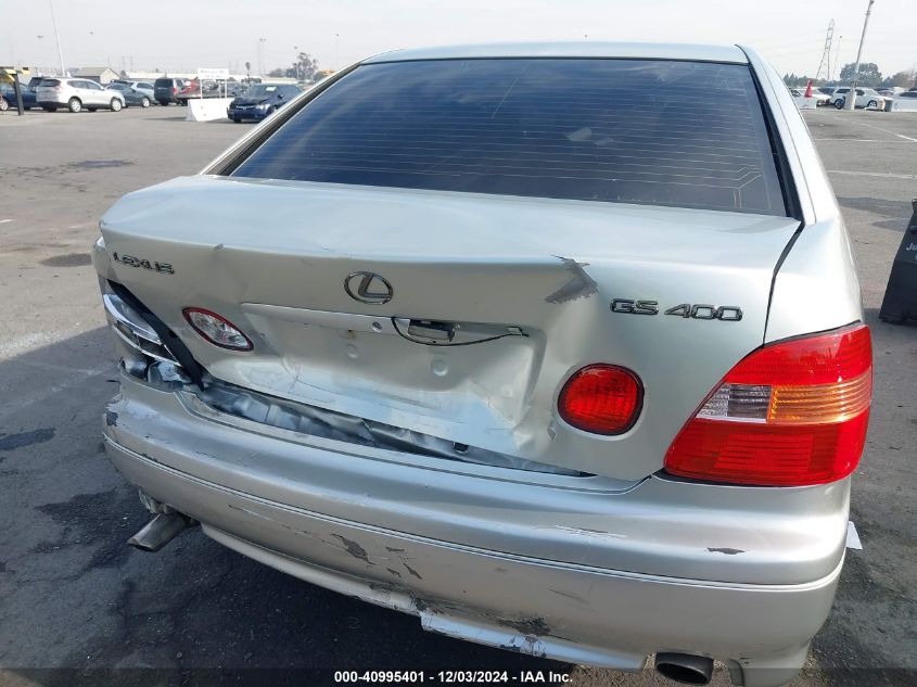 2000 Lexus Gs 400 VIN: JT8BH68X0Y0024749 Lot: 40995401