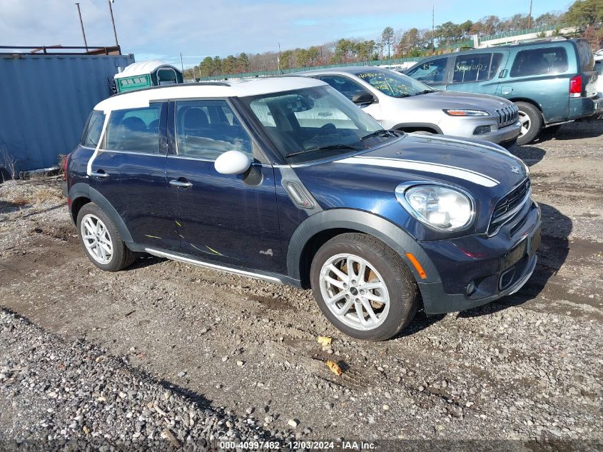 2016 Mini Countryman Cooper S VIN: WMWZC5C57GWU00239 Lot: 40997482