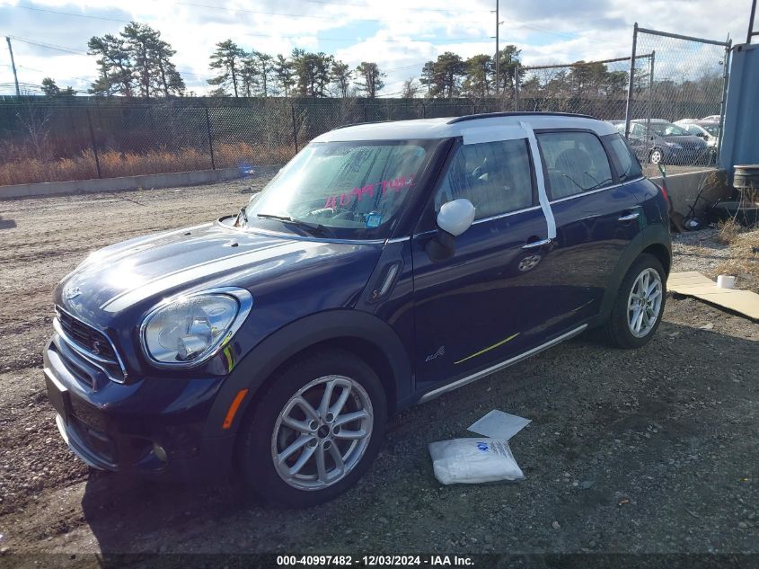 2016 Mini Countryman Cooper S VIN: WMWZC5C57GWU00239 Lot: 40997482