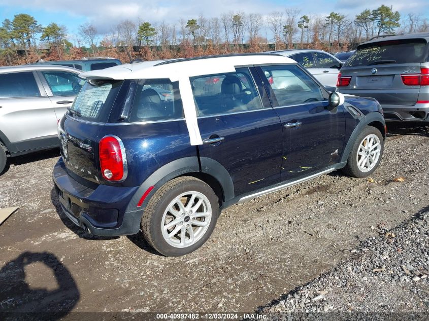 2016 Mini Countryman Cooper S VIN: WMWZC5C57GWU00239 Lot: 40997482