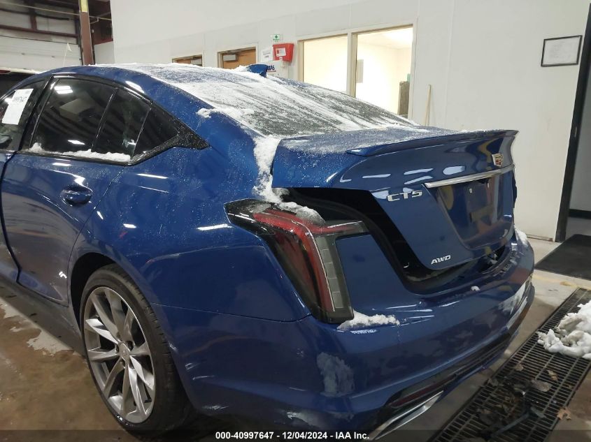 2020 Cadillac Ct5 Sport VIN: 1G6DU5RK1L0118668 Lot: 40997647