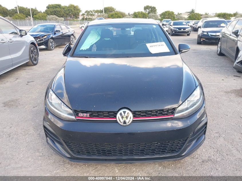 2019 Volkswagen Golf Gti 2.0T Autobahn/2.0T Rabbit Edition/2.0T S/2.0T Se VIN: 3VW5T7AU4KM008302 Lot: 40997848