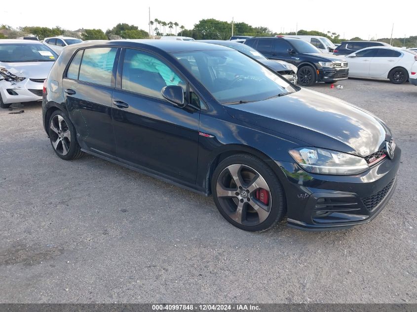 2019 Volkswagen Golf Gti 2.0T Autobahn/2.0T Rabbit Edition/2.0T S/2.0T Se VIN: 3VW5T7AU4KM008302 Lot: 40997848