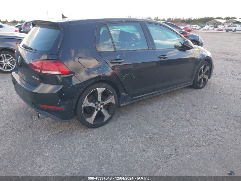 2019 Volkswagen Golf Gti 2.0T Autobahn/2.0T Rabbit Edition/2.0T S/2.0T Se VIN: 3VW5T7AU4KM008302 Lot: 40997848