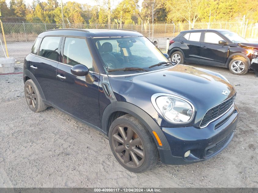 2013 Mini Countryman Cooper S VIN: WMWZC3C51DWP23749 Lot: 40998117