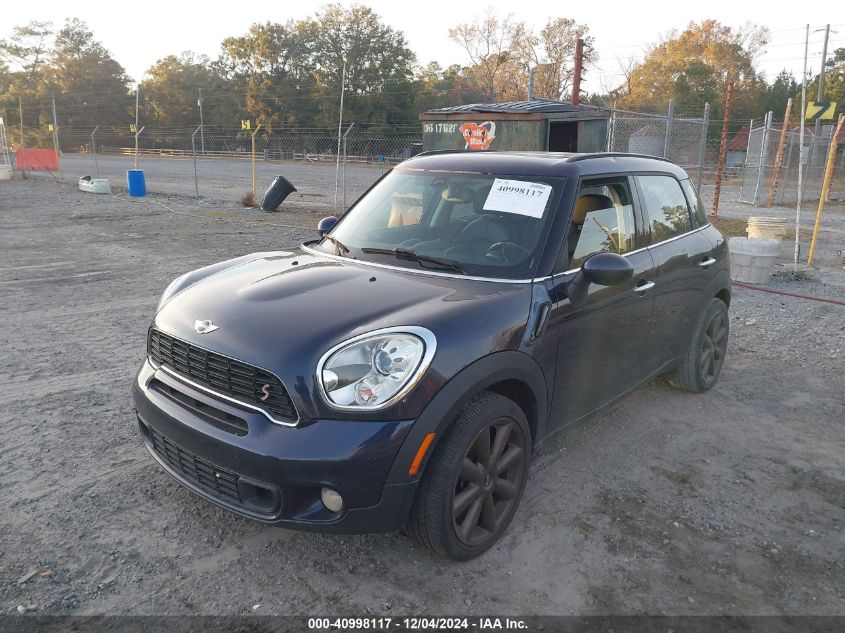 2013 Mini Countryman Cooper S VIN: WMWZC3C51DWP23749 Lot: 40998117