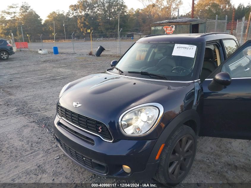 2013 Mini Countryman Cooper S VIN: WMWZC3C51DWP23749 Lot: 40998117