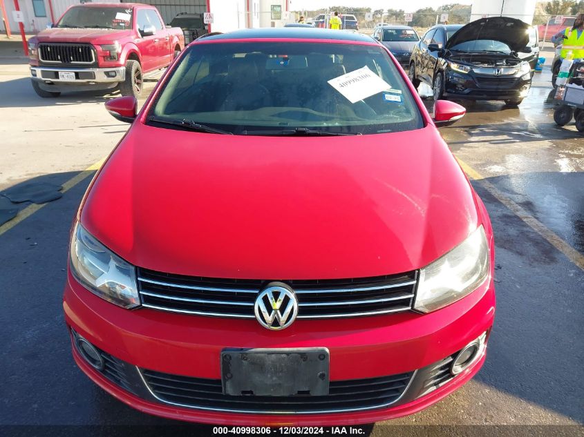 2014 Volkswagen Eos Komfort VIN: WVWBW8AH5EV002282 Lot: 40998306