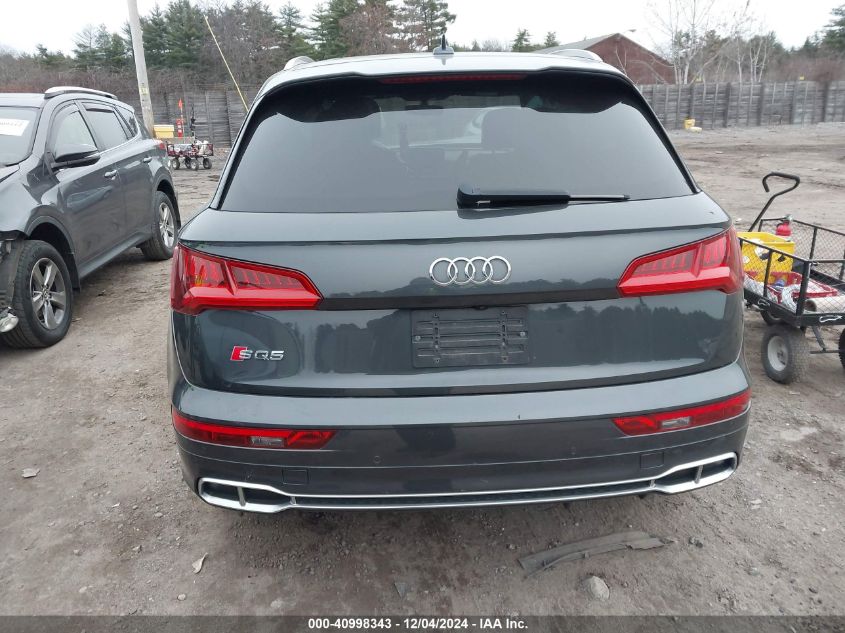 2018 Audi Sq5 3.0T Premium Plus VIN: WA1C4AFY9J2036211 Lot: 40998343