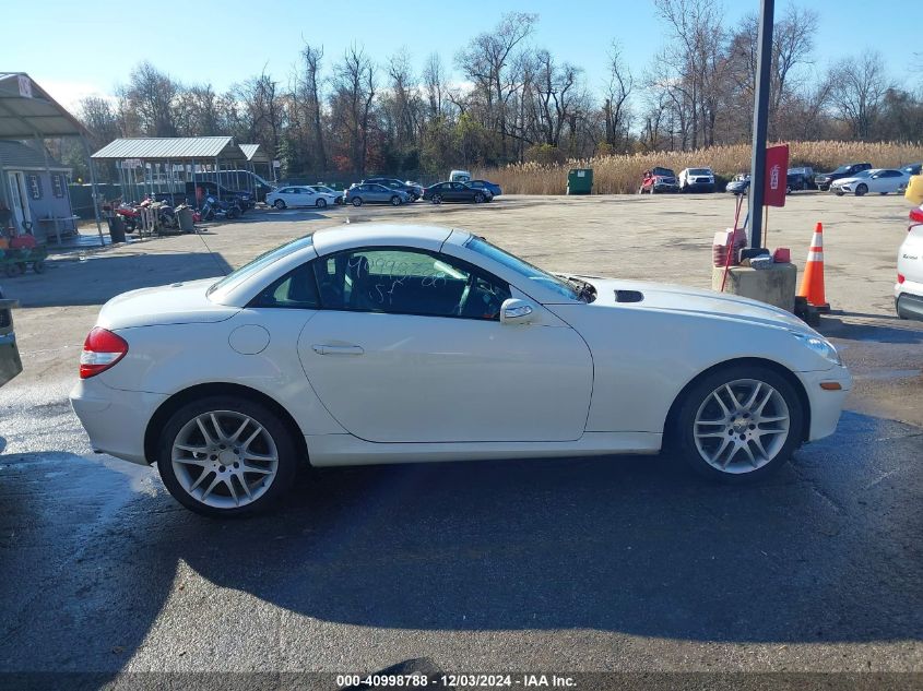 2007 Mercedes-Benz Slk 280 VIN: WDBWK54F77F158079 Lot: 40998788