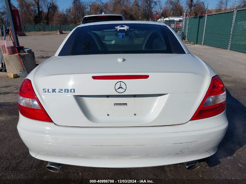 2007 Mercedes-Benz Slk 280 VIN: WDBWK54F77F158079 Lot: 40998788