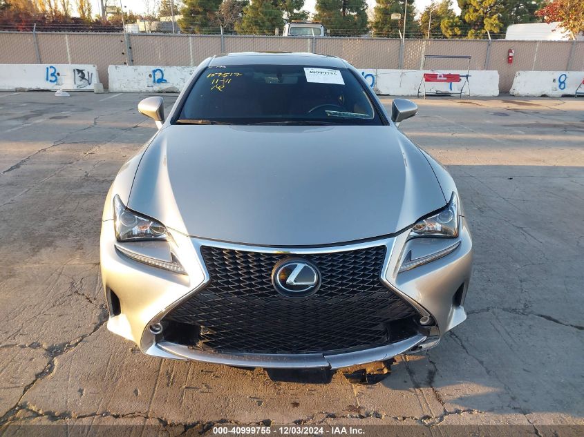 2016 Lexus Rc 350 VIN: JTHHE5BC9G5014080 Lot: 40999755