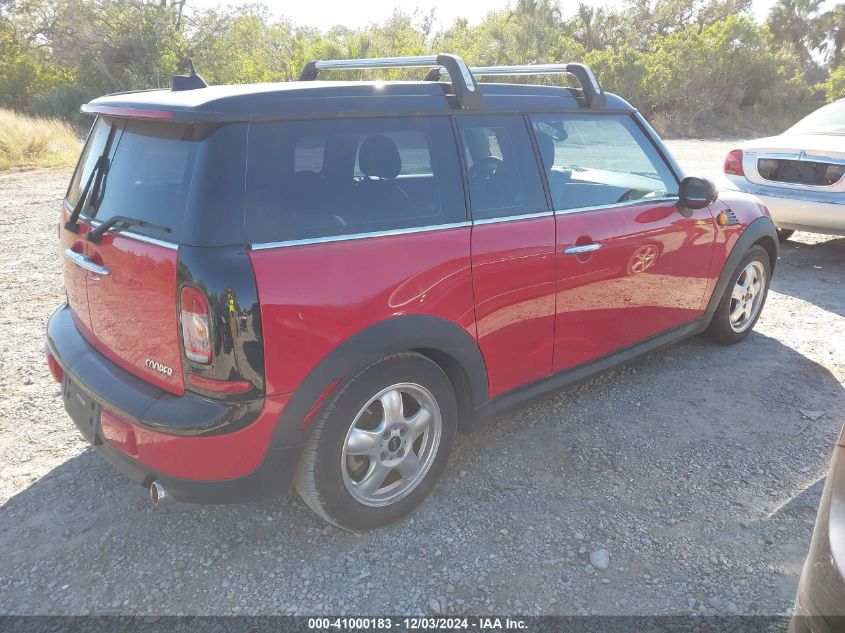 2010 Mini Cooper Clubman VIN: WMWML3C50ATX51775 Lot: 41000183