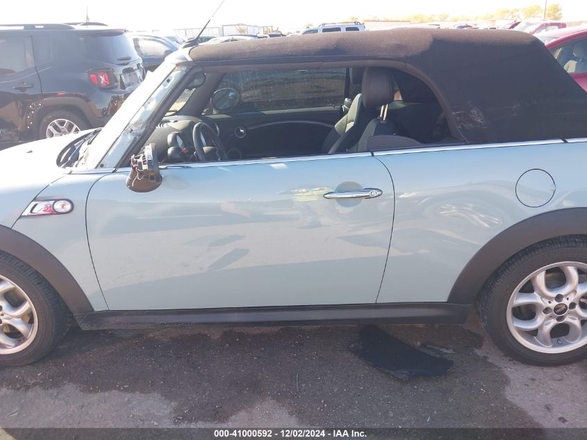 2013 Mini Convertible Cooper S VIN: WMWZP3C56DT705883 Lot: 41000592