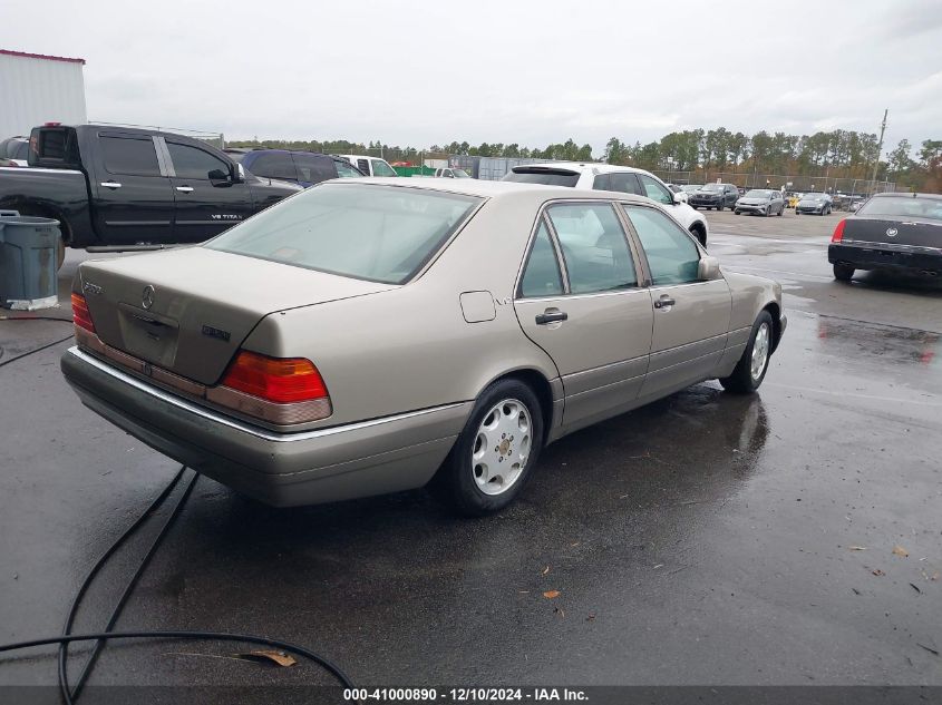 1995 Mercedes-Benz S 600 VIN: WDBGA57E0SA258864 Lot: 41000890