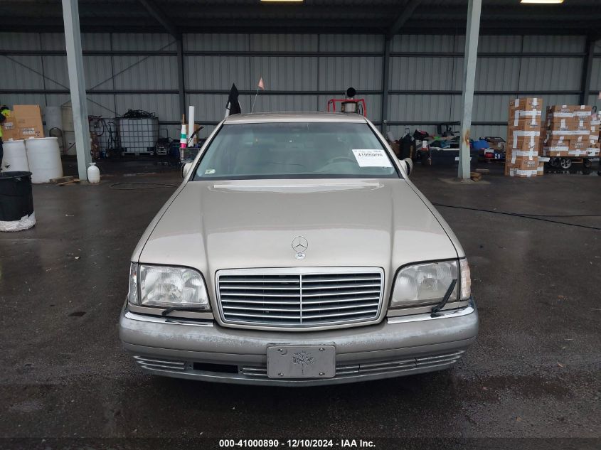 1995 Mercedes-Benz S 600 VIN: WDBGA57E0SA258864 Lot: 41000890