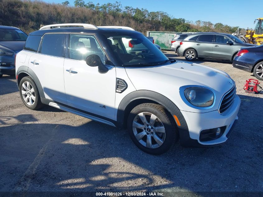 2018 Mini Countryman Cooper VIN: WMZYV5C34J3E03523 Lot: 41001026