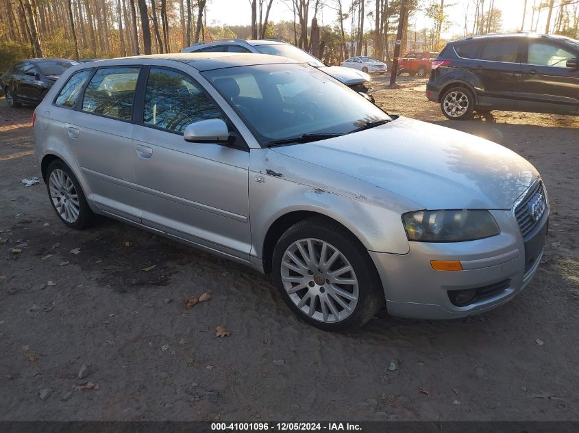 2007 Audi A3 2.0T VIN: WAUNF78P07A033368 Lot: 41001096