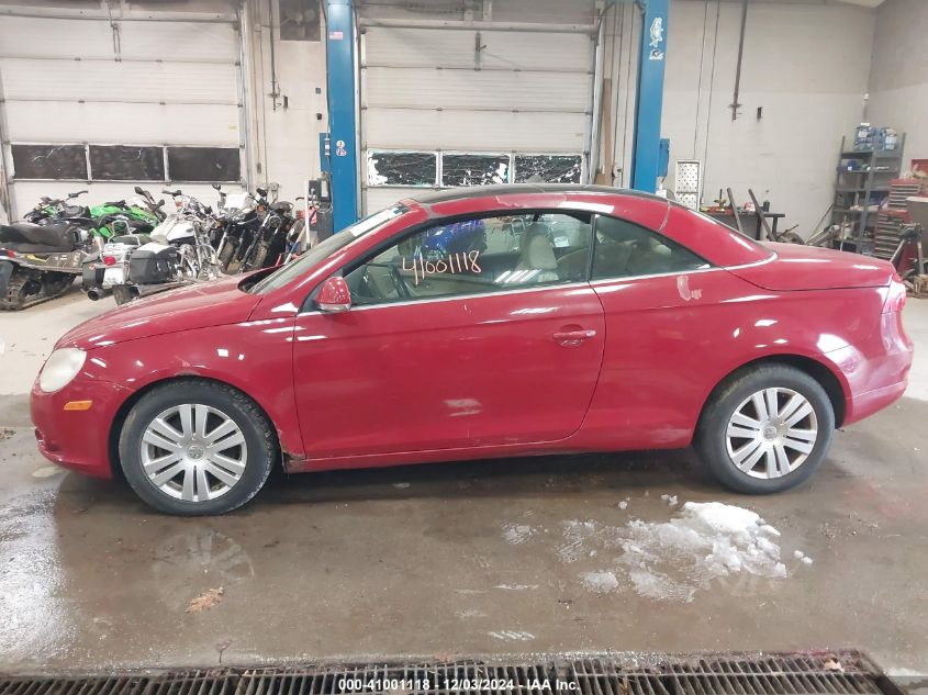 2008 Volkswagen Eos Komfort VIN: WVWAA71F98V020369 Lot: 41001118