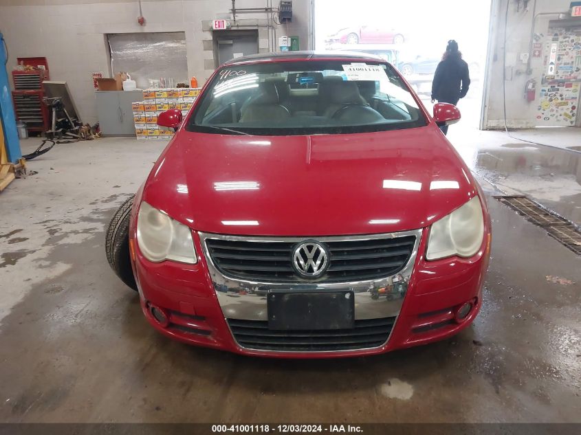 2008 Volkswagen Eos Komfort VIN: WVWAA71F98V020369 Lot: 41001118