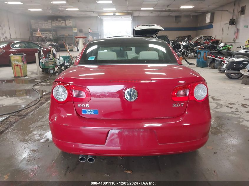 2008 Volkswagen Eos Komfort VIN: WVWAA71F98V020369 Lot: 41001118