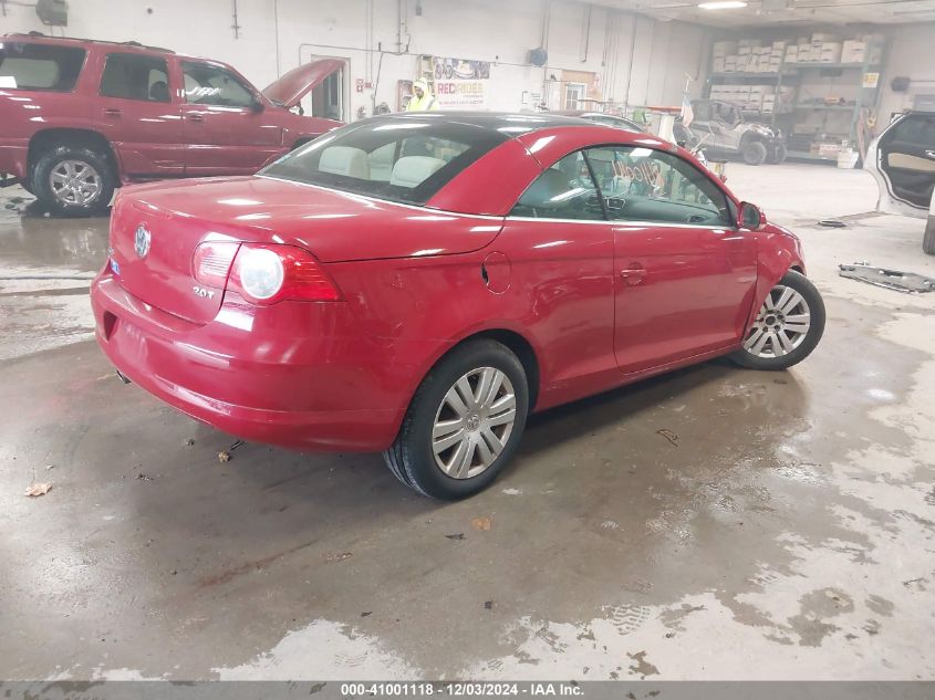 2008 Volkswagen Eos Komfort VIN: WVWAA71F98V020369 Lot: 41001118