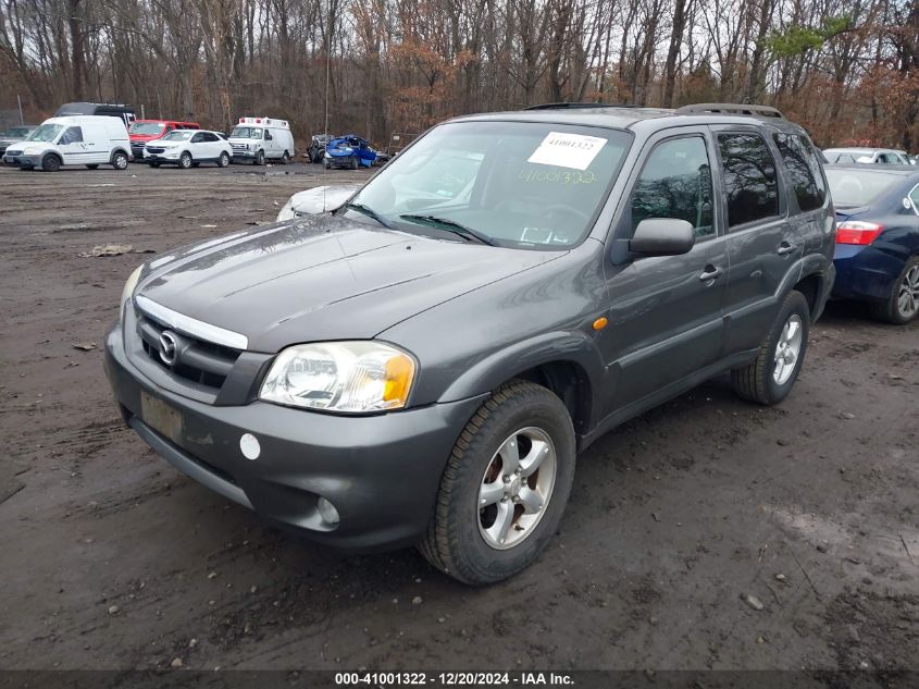 2005 Mazda Tribute S VIN: 4F2CZ96175KM09650 Lot: 41001322