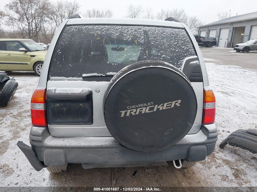 2003 Chevrolet Tracker Hard Top Zr2 VIN: 2CNBJ734136940537 Lot: 41001687