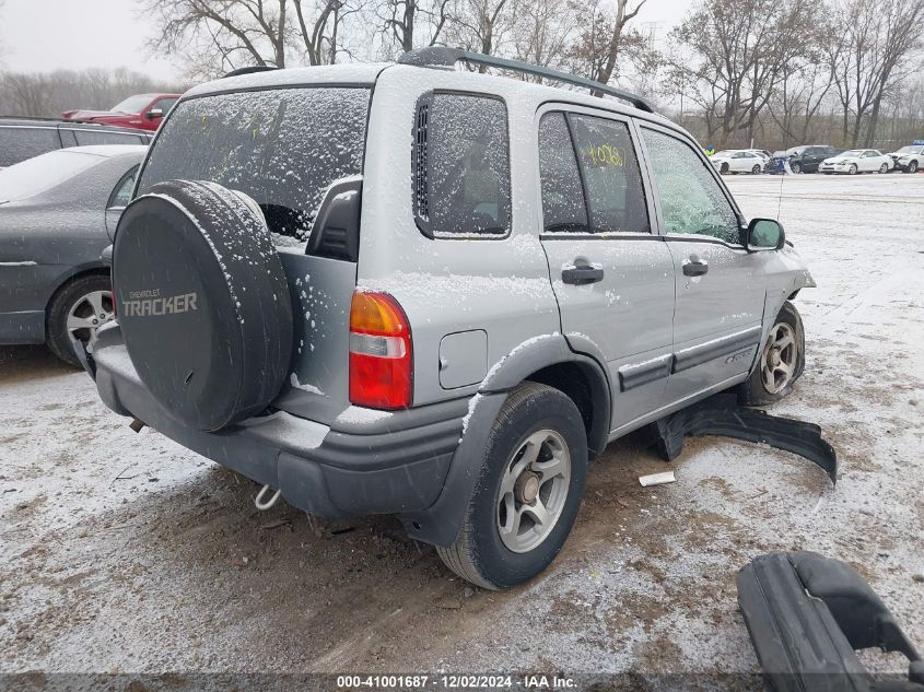 2003 Chevrolet Tracker Hard Top Zr2 VIN: 2CNBJ734136940537 Lot: 41001687