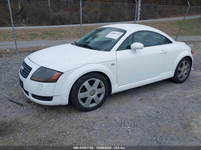 2002 Audi Tt 1.8L VIN: TRUWC28N021039414 Lot: 41001726