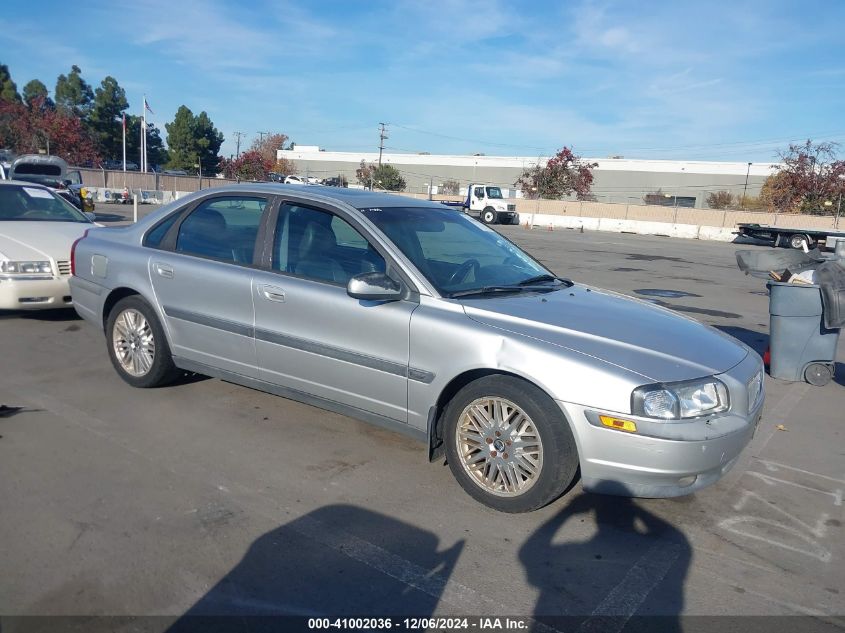 2001 Volvo S80 T6 VIN: YV1TS90D411152268 Lot: 41002036