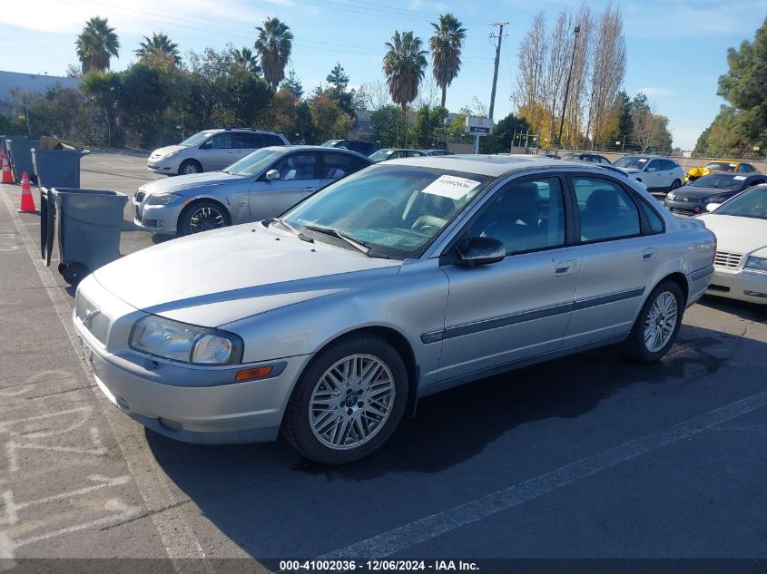 2001 Volvo S80 T6 VIN: YV1TS90D411152268 Lot: 41002036